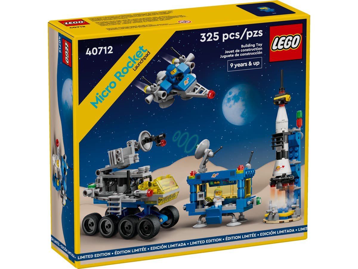 LEGO 40712 Classic Space Micro Rocket Launchpad