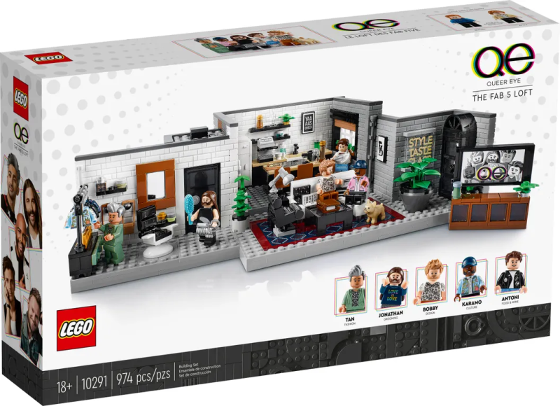 LEGO Creator Series 10291 The Fab 5 Loft