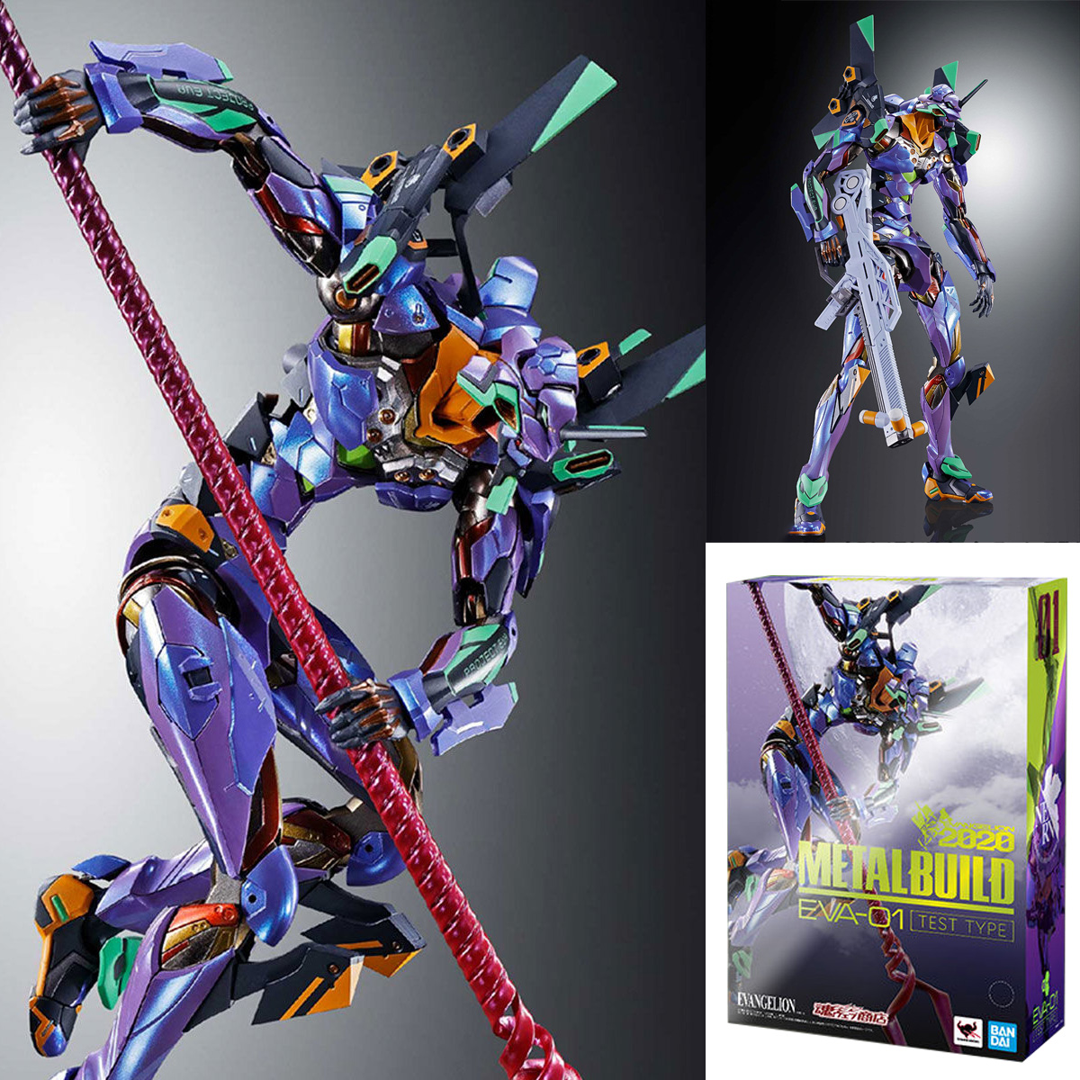Bandai Metal Build Neon Genesis Evangelion Unit 01 Eva 01