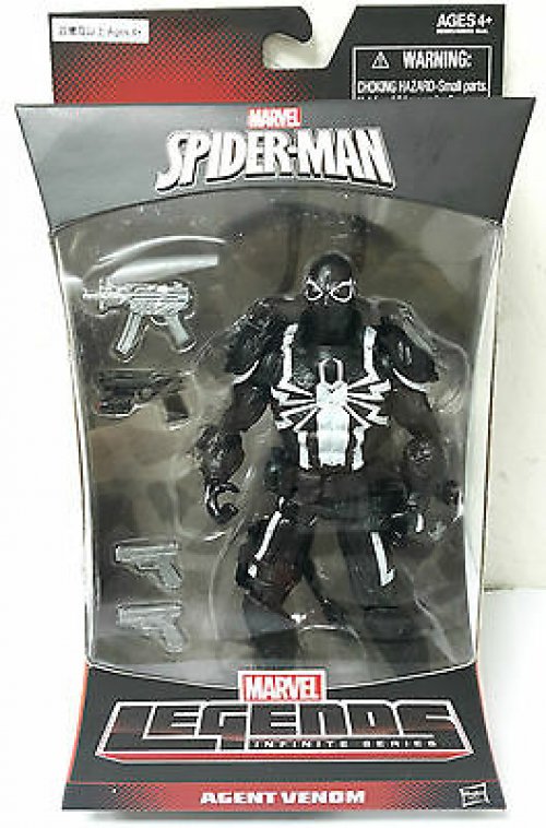 Hasbro MARVEL LEGENDS INFINITE SERIES SPIDER MAN 6" AGENT VENOM ACTION FIGURE