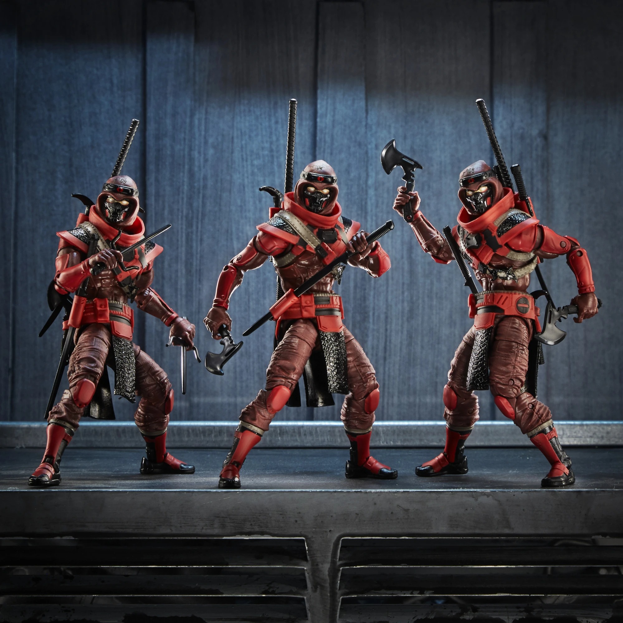HASBRO G.I.JOE [RED NINJA] 6 INCH CLASSIFIED SERIES ACTION FIGURE IN STOCK