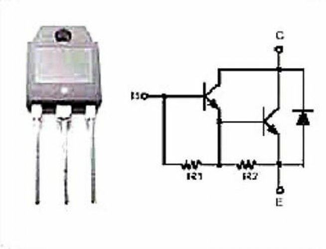 ST TIP162 TO-3P NPN SILICON POWER DARLINGTONS
