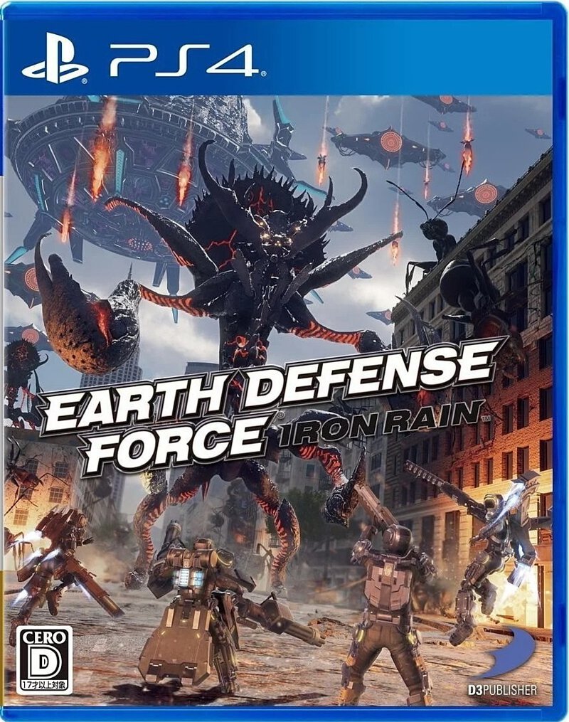 PlayStation 4 Game PS4 Earth Defense Force: Iron Rain Chinese/English Version PS4-1223