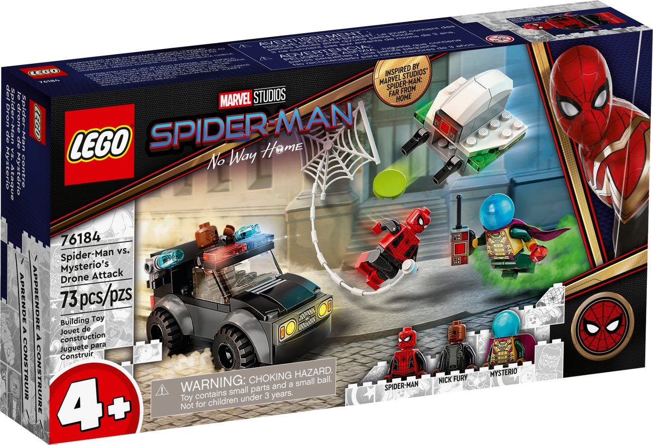 LEGO Marvel Series 76184 Spider-Man vs. Mysterio's Drone Attack