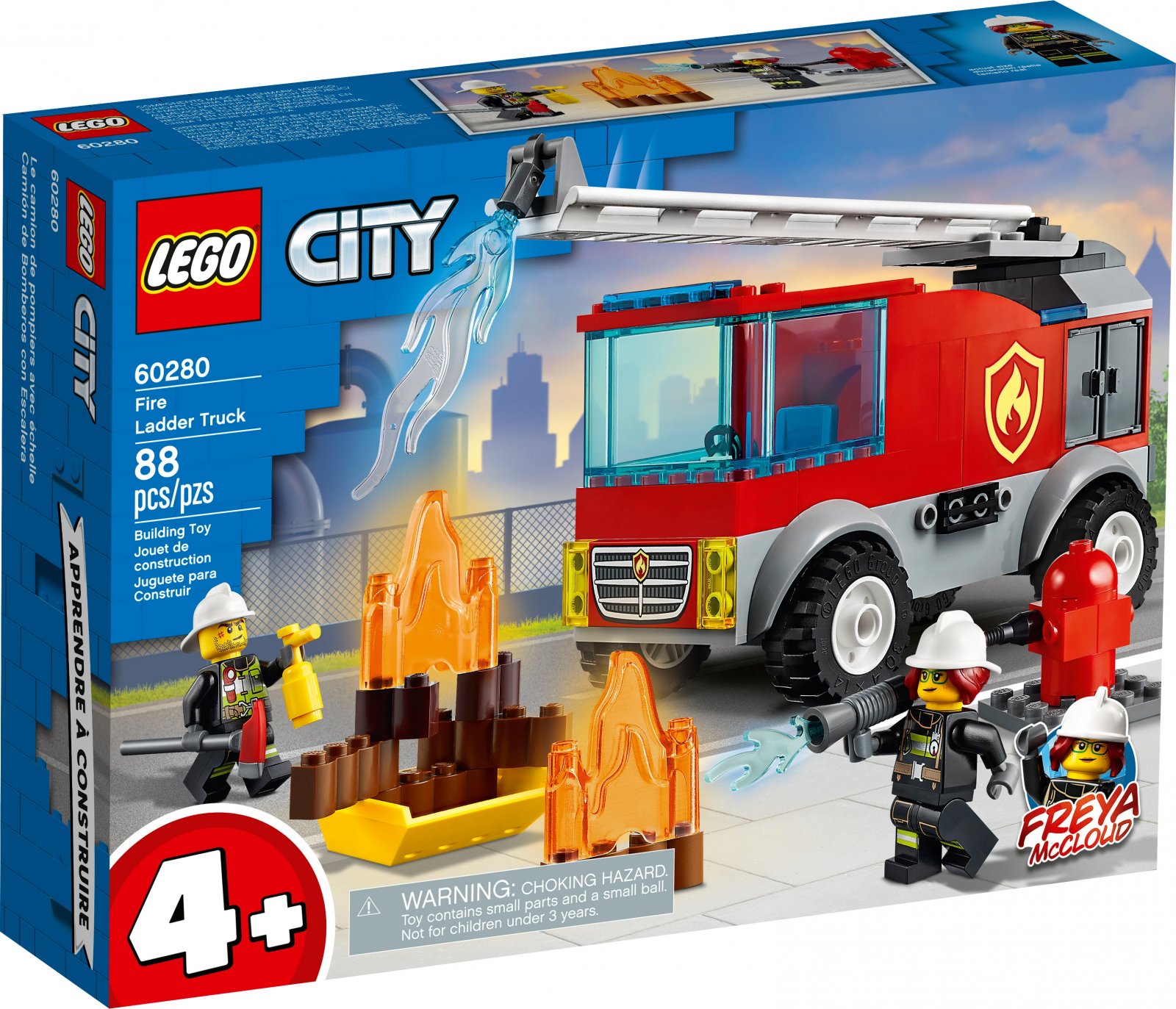 LEGO City Series 60280 Fire Ladder Truck