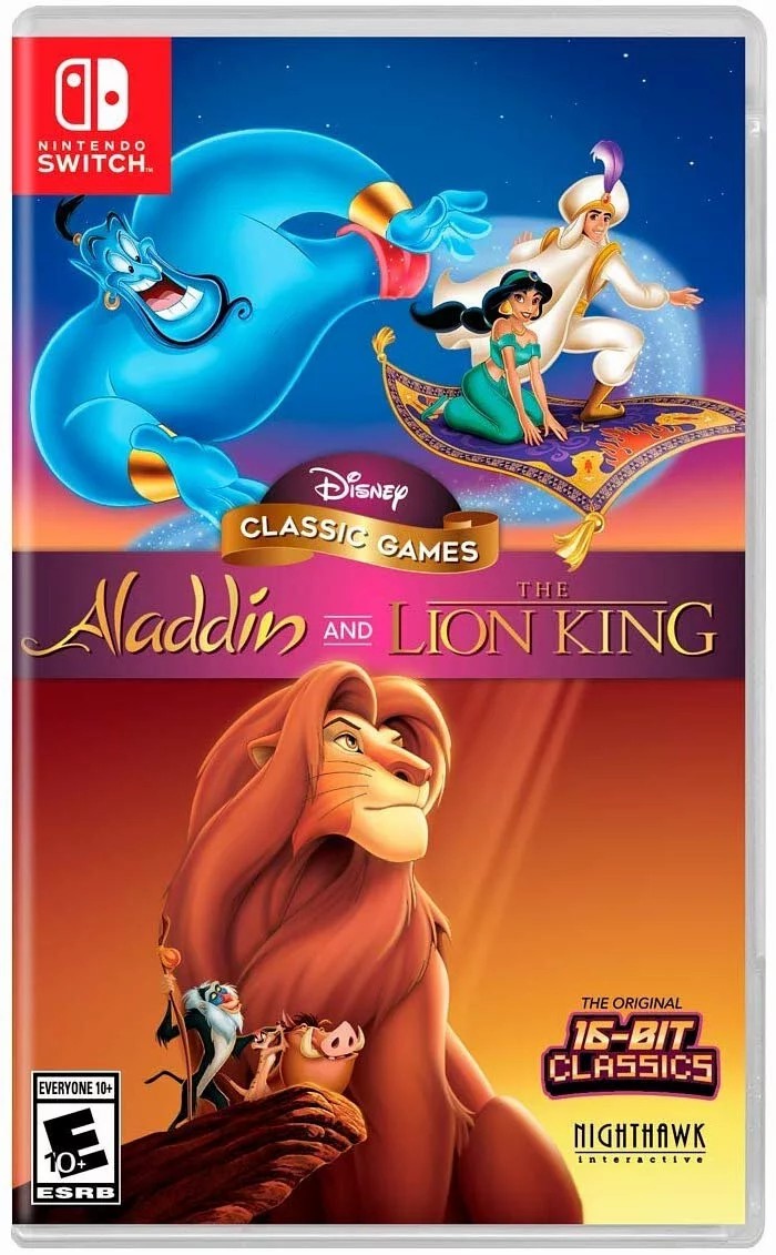 Nintendo Switch Game NS  Disney Classic Games: Aladdin and the Lion King