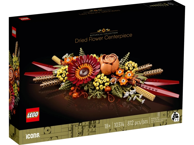 LEGO ICONS Series 10314 Dried Flower Centerpiece