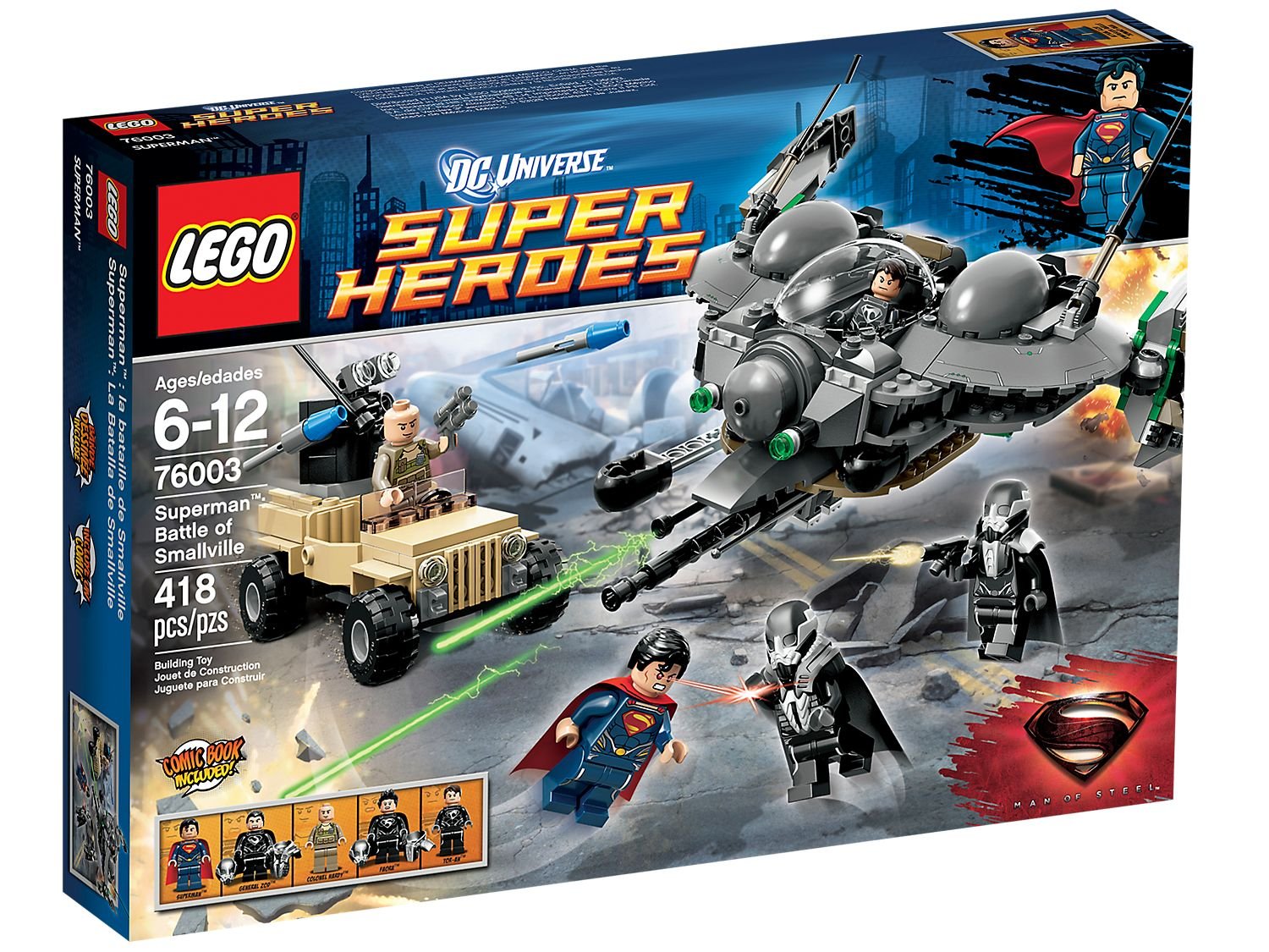 LEGO 76003 Super Heroes Superman: Battle of Smallville