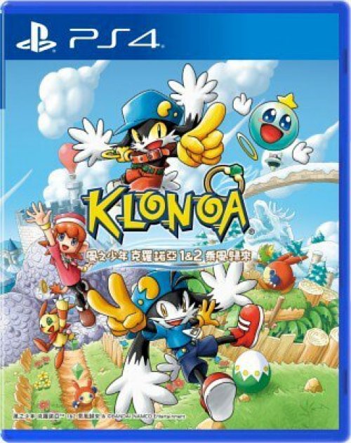 PlayStation 4 PS4 KLONOA: Door to Phantomile and Klonoa 2: Lunatea's Veil Chinese Version