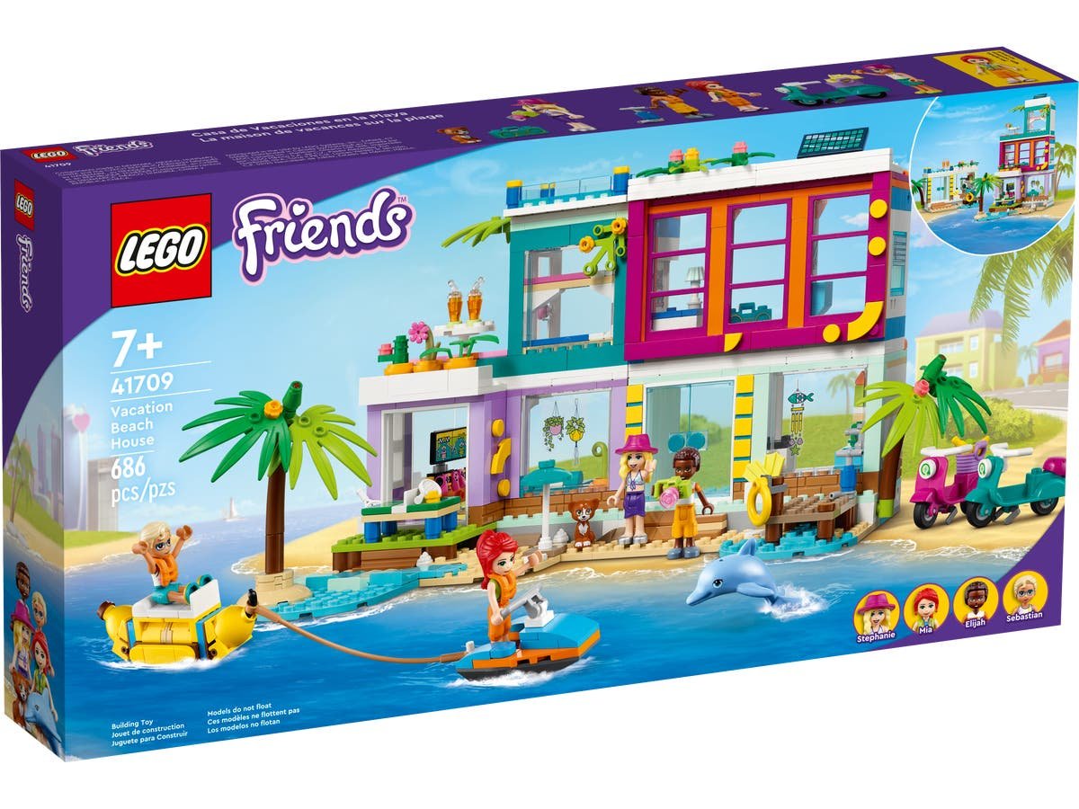 LEGO Friends Series 41709 Holiday Beach House