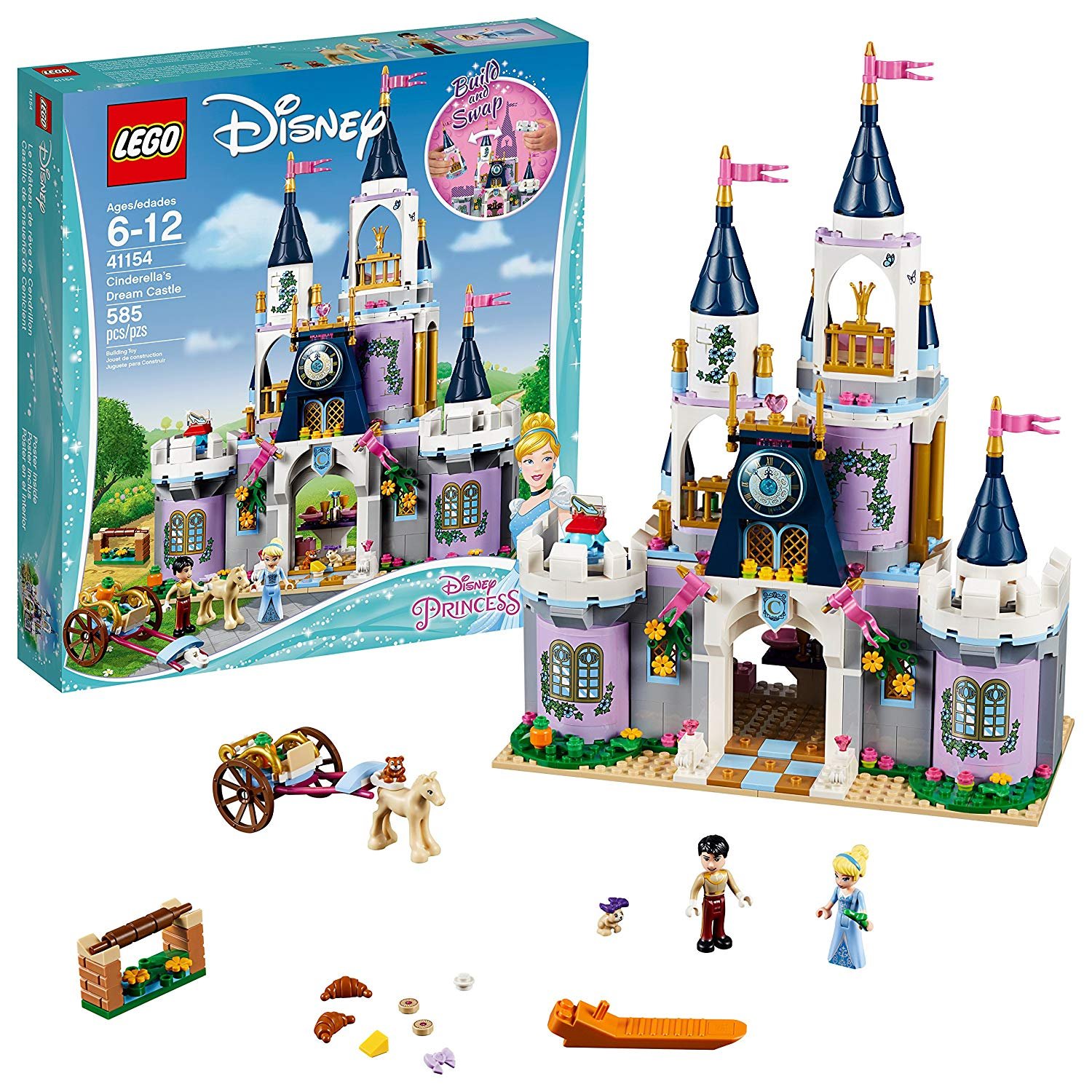LEGO 41154 Disney Princess Cinderella's Dream Castle