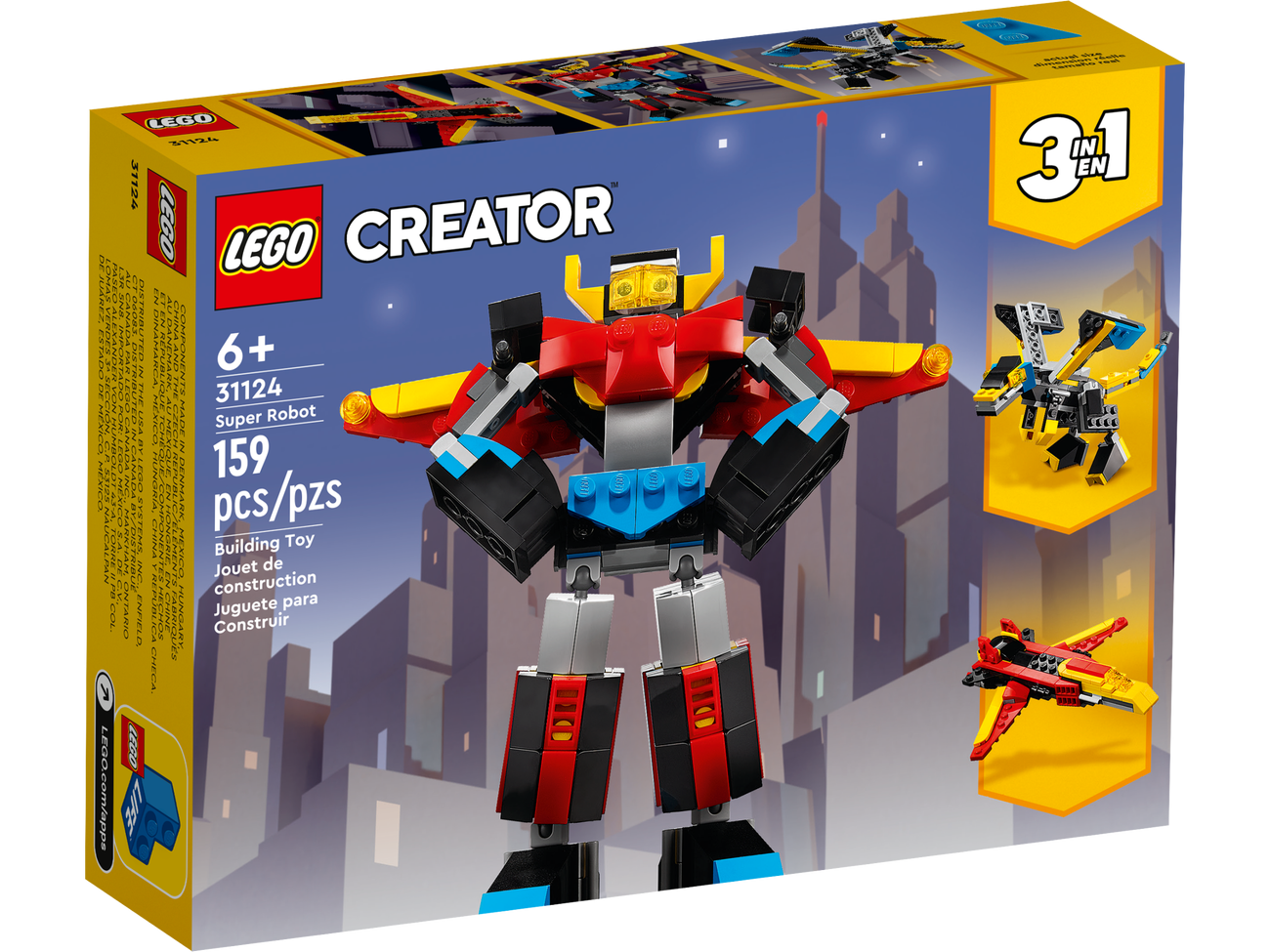 LEGO Creator 3-in-1 31124 Super Robot