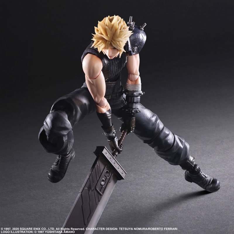 Square Enix Final Fantasy VII Remake PLAY ARTS Kai Cloud
