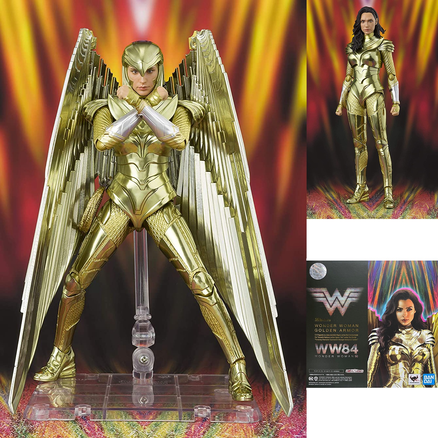 Bandai S.H.Figuarts Wonder Woman Golden Armor (WW84) 