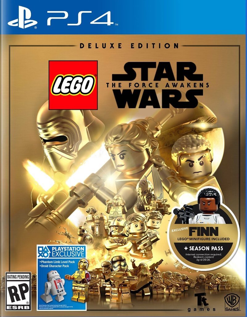 PlayStation 4 Game PS4 LEGO Star Wars: The Force Awakens Deluxe Version PS4-0395