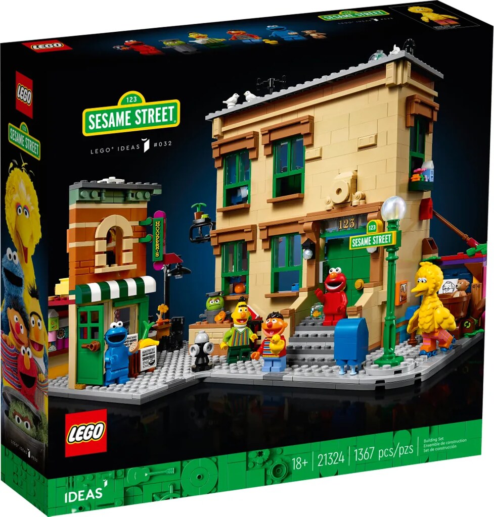 LEGO Ideas Series 21324 123 Sesame Street