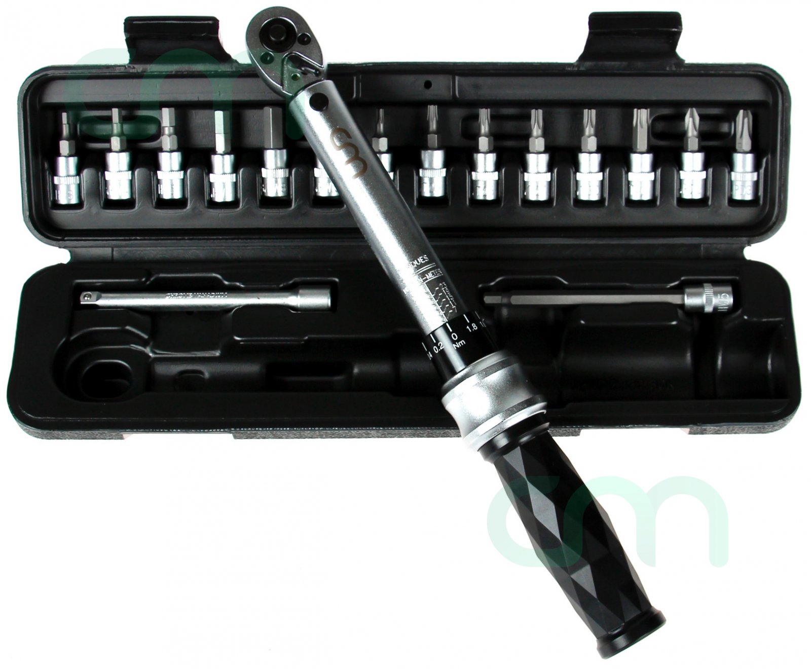 CM Professional Bicycle Bike Diamond Torque Wrench Tool Box 5-25 Nm