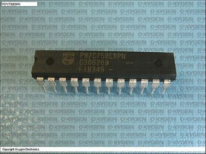 PHILIPS P87C750EBPN DIP-24 80C51 8-bit microcontroller