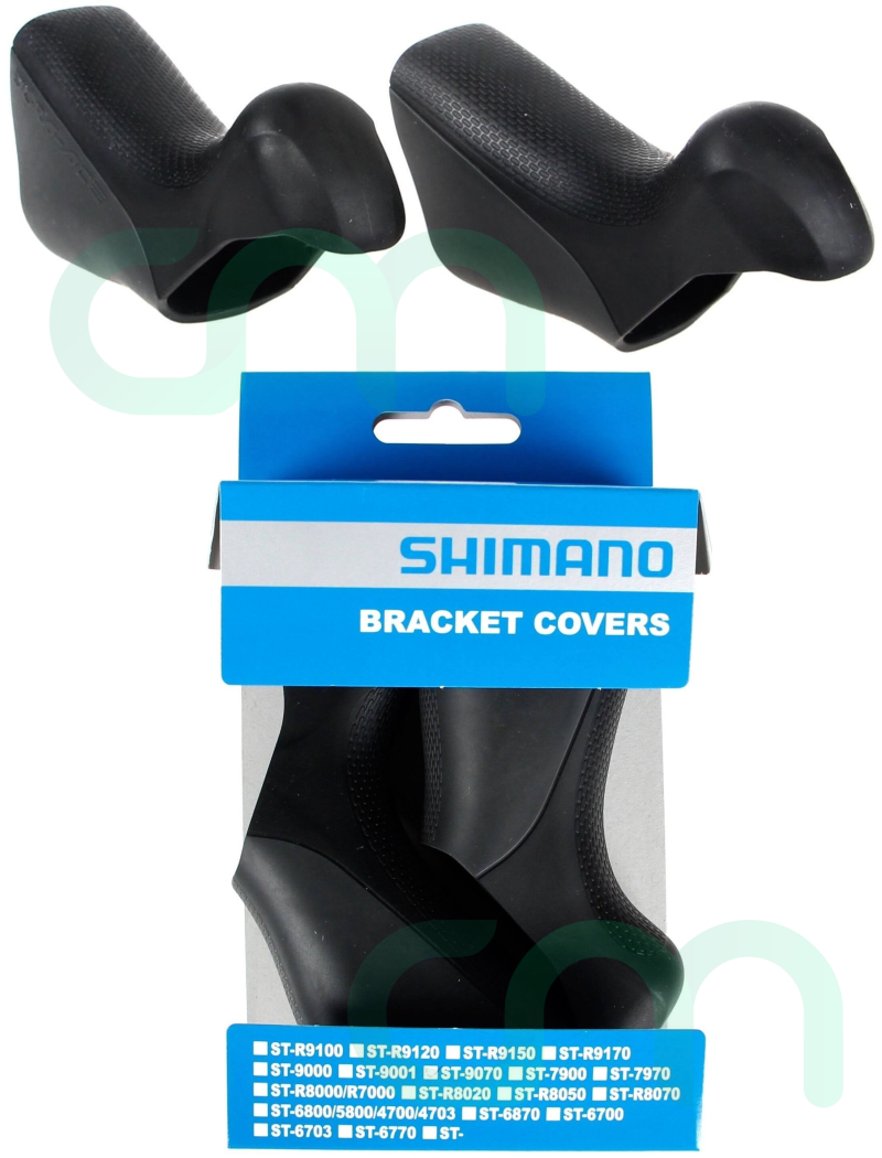 Shimano Dura-Ace ST-9070 Di2 STI Lever Hoods Black Pair NIB