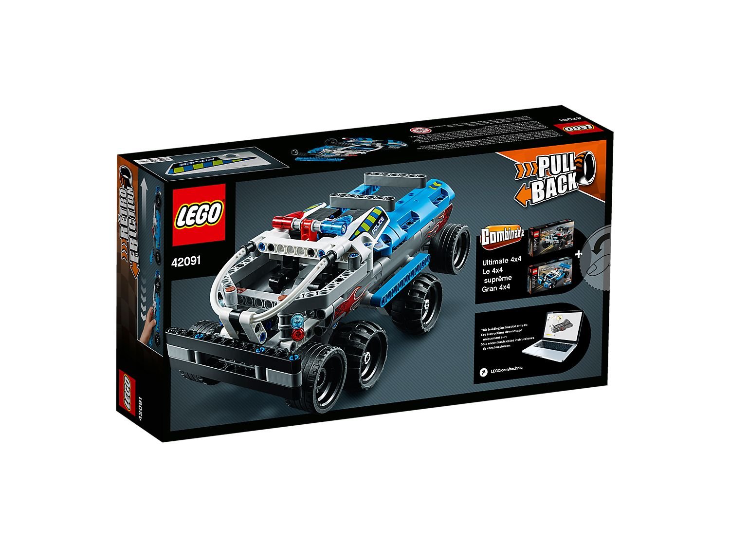 Lego Technic Police Pursuit Lego 42090 Und 42091 Instructions LEGO