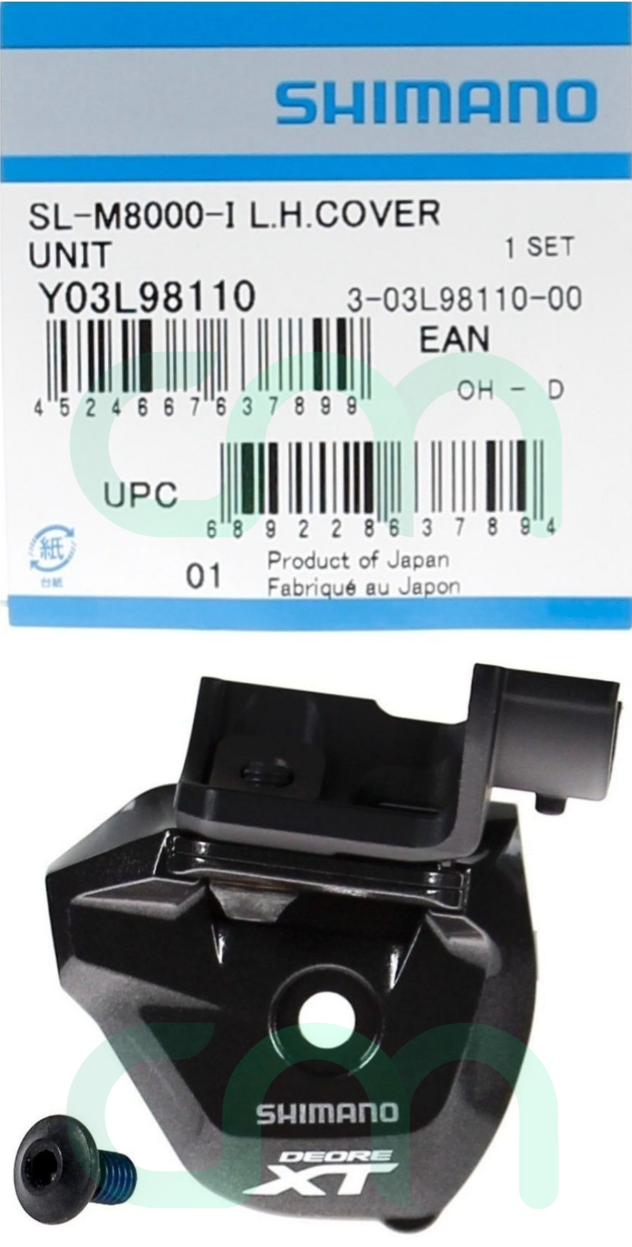 Shimano Deore XT SL-M8000-I I-Spec II Left Hand Cover NIB Y03L98110