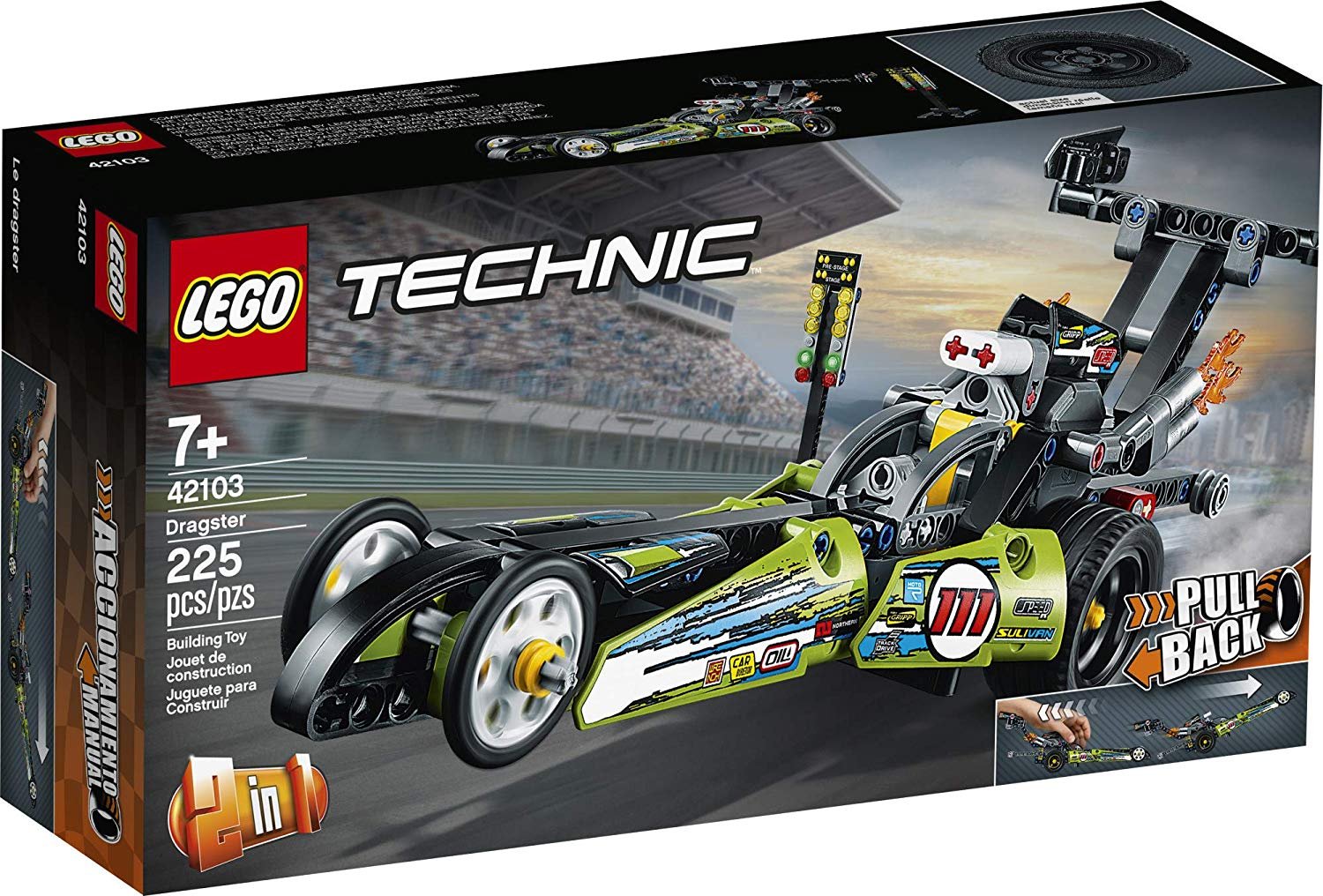 LEGO Technic 42103: Dragster