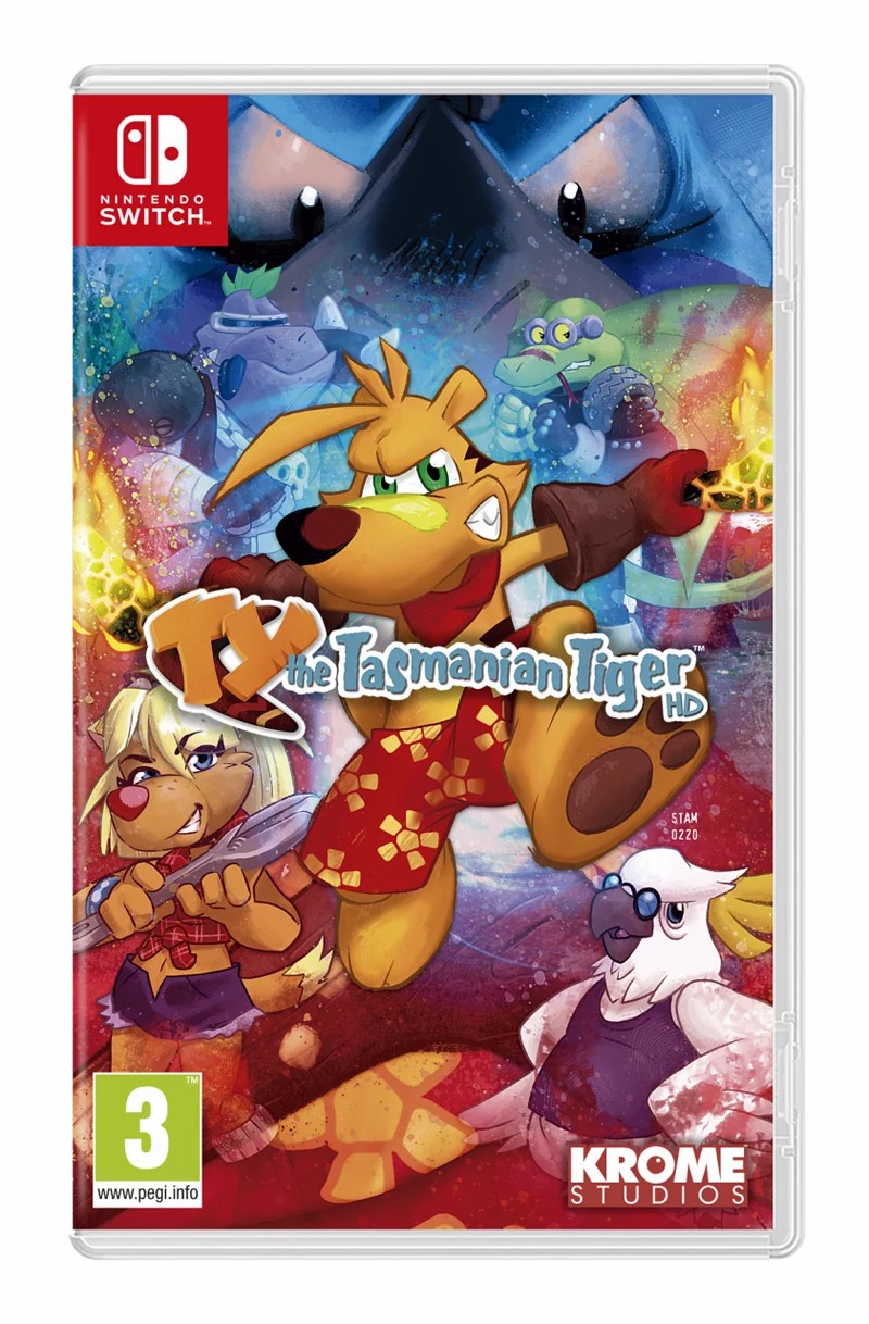 Nintendo Switch Game NS Ty the Tasmanian Tiger [HD] English Ver