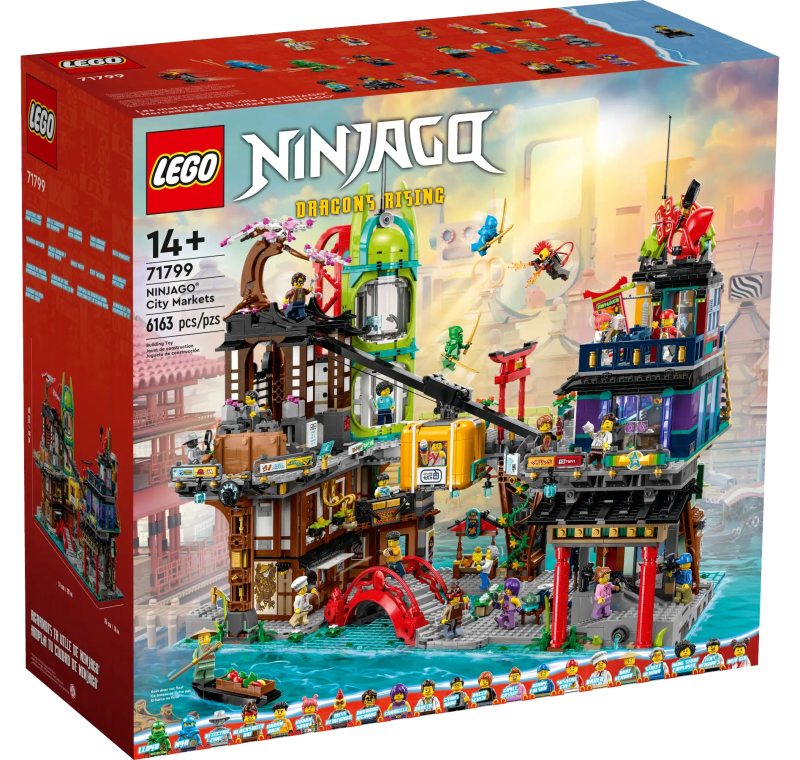 LEGO Ninjago Series 71799 NINJAGO® City Markets
