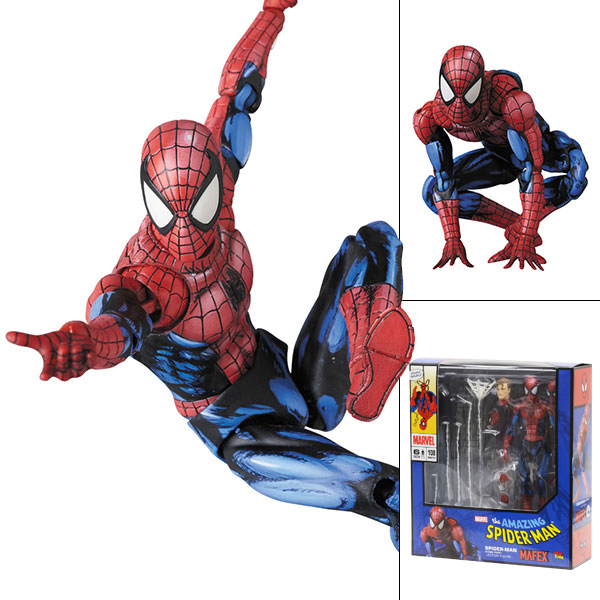 Medicom Mafex No.108 Spider-Man (Comic Paint) Action Figure