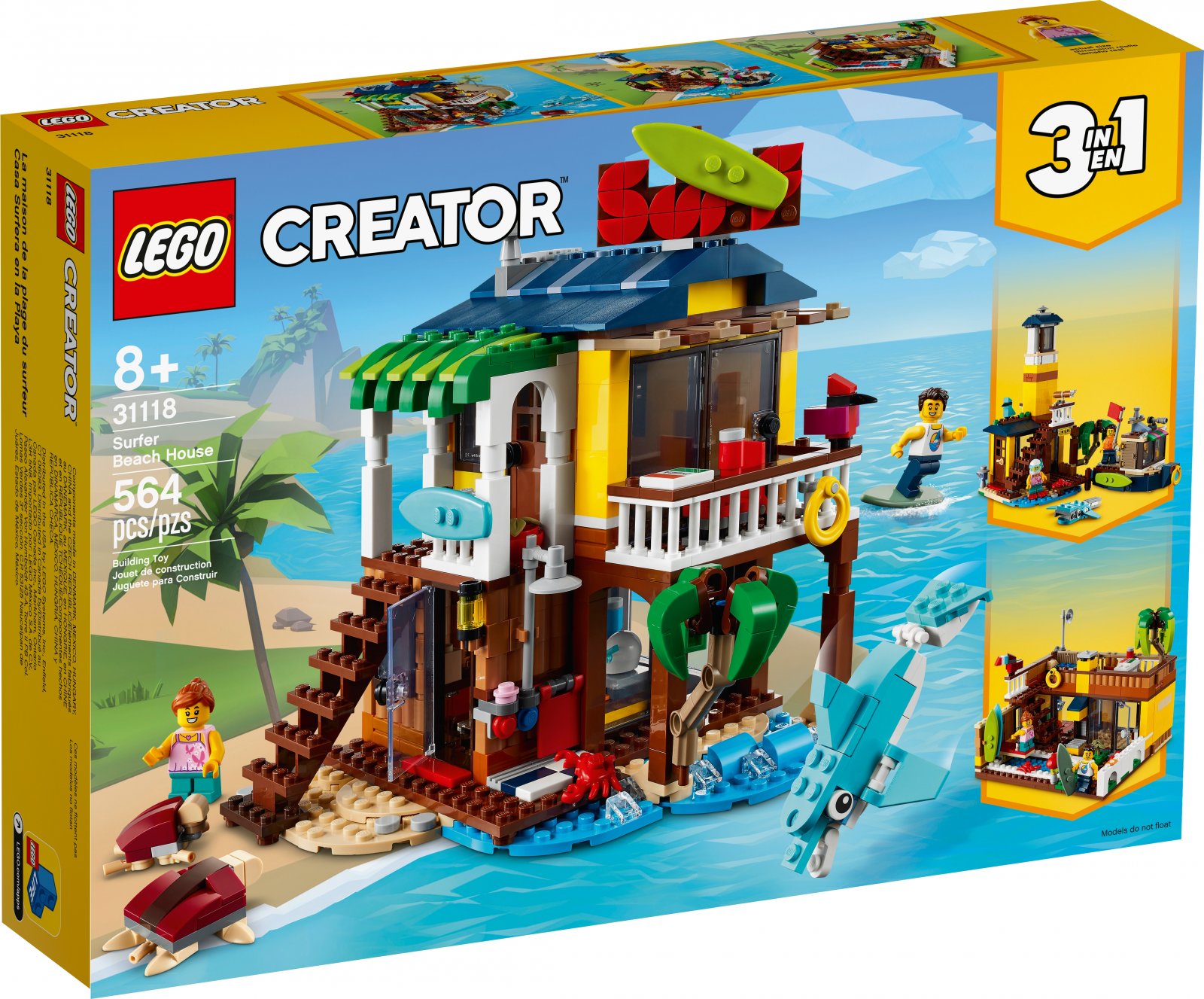 LEGO Creator Series 31118 Surfer Beach House
