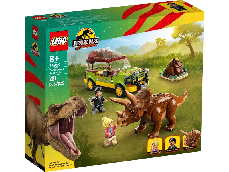 LEGO 76959 Triceratops Research (Jurassic World)