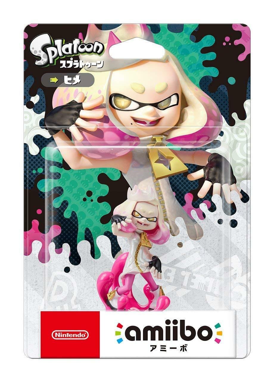 Nintendo Amiibo Splatoon 2 Pearl  Switch Wii U figure