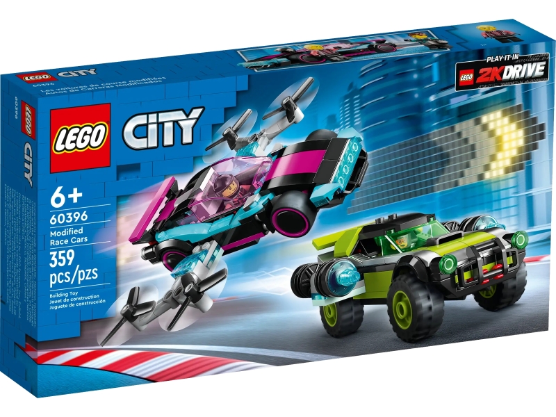 LEGO City Series 60396 Modified Race Cars