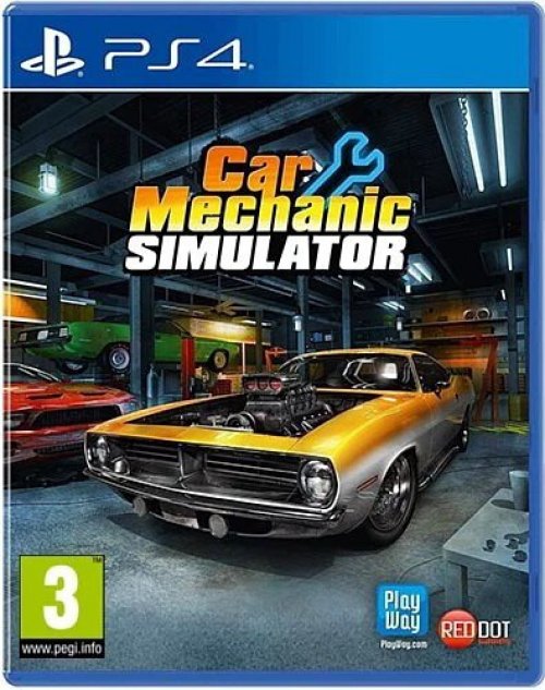 PlayStation 4 Game PS4 Car Mechanic Simulator English Version