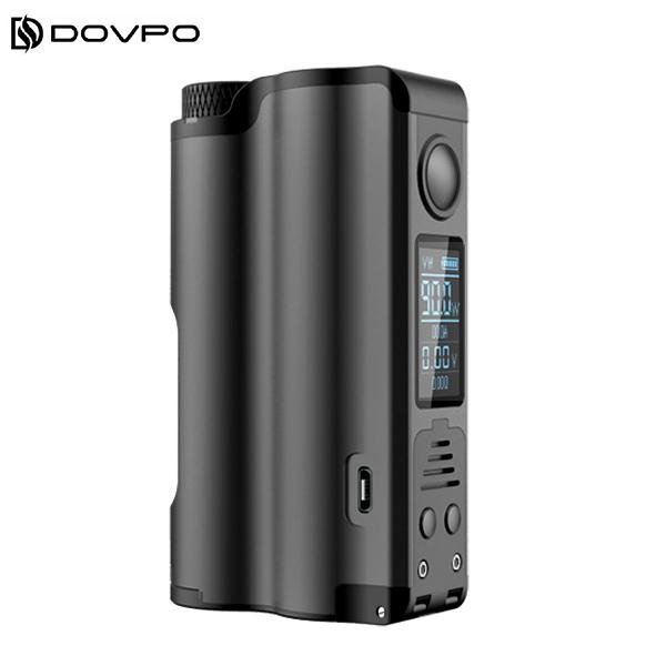 Authentic DOVPO Topside 90W TC VW 10ml Top Fill Squonk Box Mod APV - Black