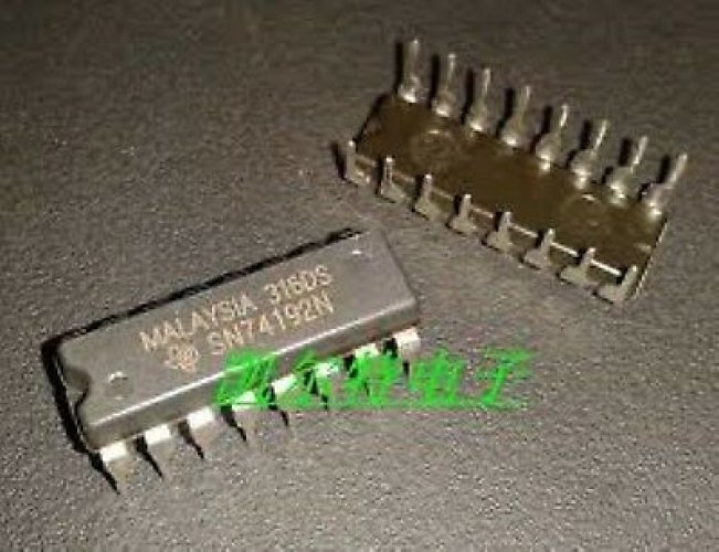 TI SN74192N DIP-16 SYNCHRONOUS 4-BIT UP/DOWN COUNTERS DUAL
