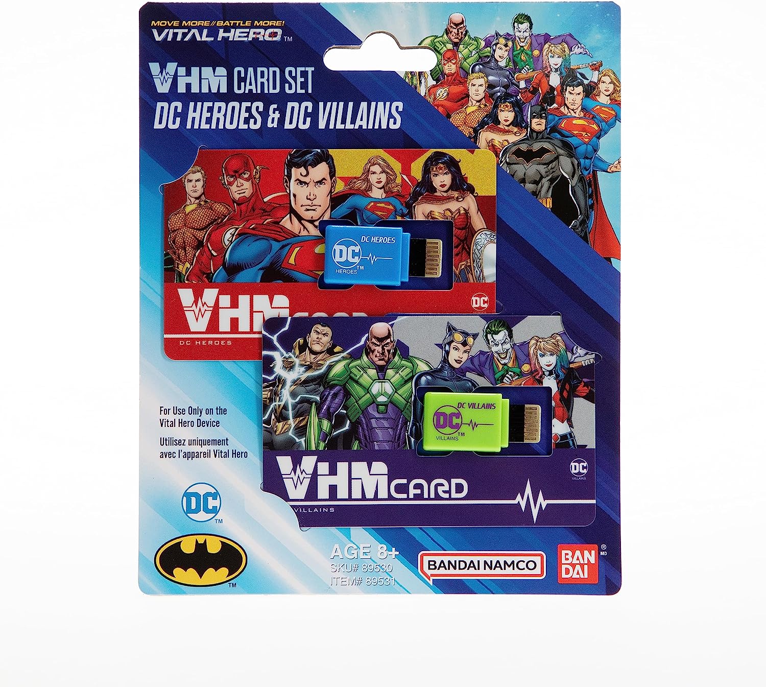 Bandai Vital Hero Memory Card Pack - DC Characters
