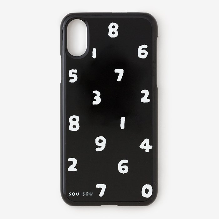 SO-SU-U iPhone XS Max Cover Case SO-SU-U Black - Made in Japan