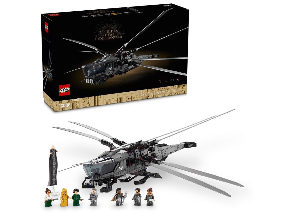 LEGO ICONS Series 10327 Dune Atreides Royal Ornithopter