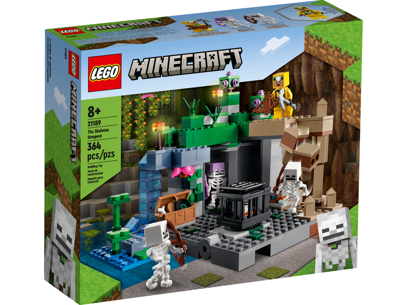 LEGO Minecraft Series 21189 The Skeleton Dungeon