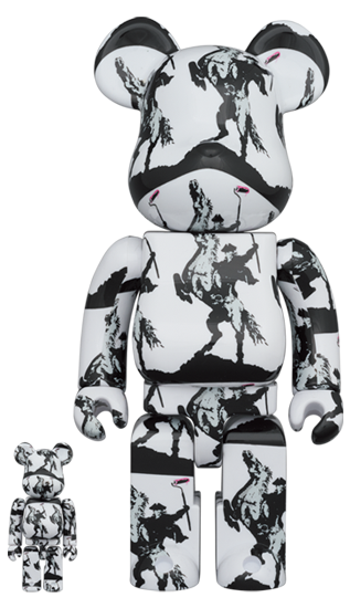 Medicom Be@rBrick Bearbrick HIGHWAYMAN 100％ & 400％