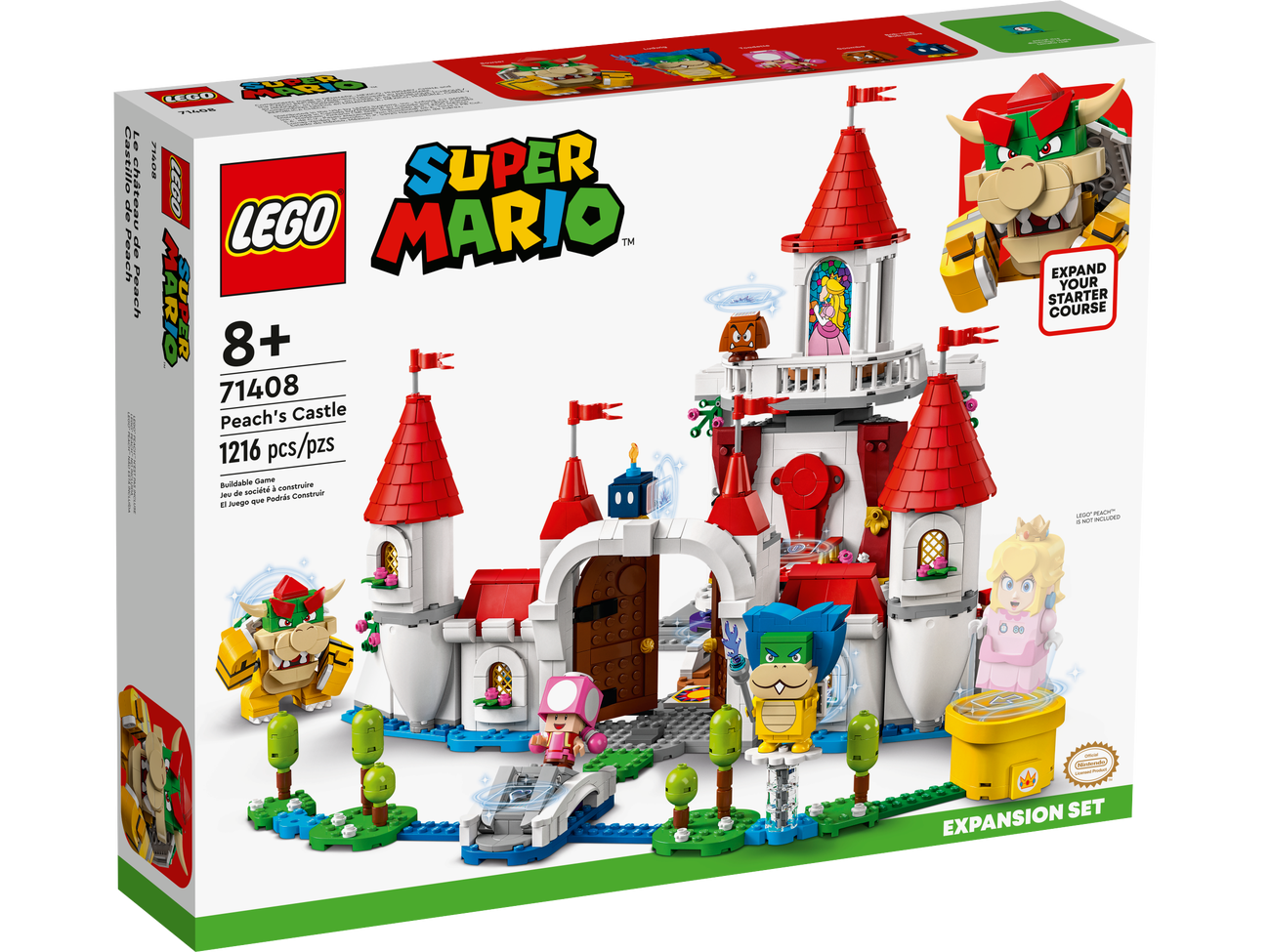 LEGO Super Mario Series 71408 Peach's Castle