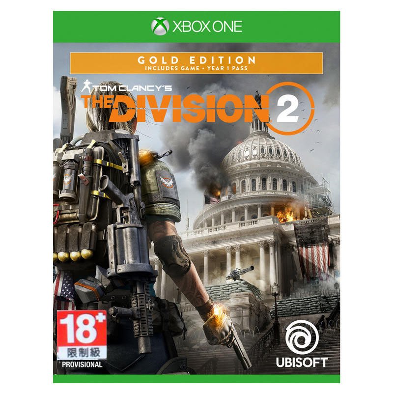 Tom Clancy's The Division 2 Gold Edition For Xbox One XONE (English / Chi Ver)