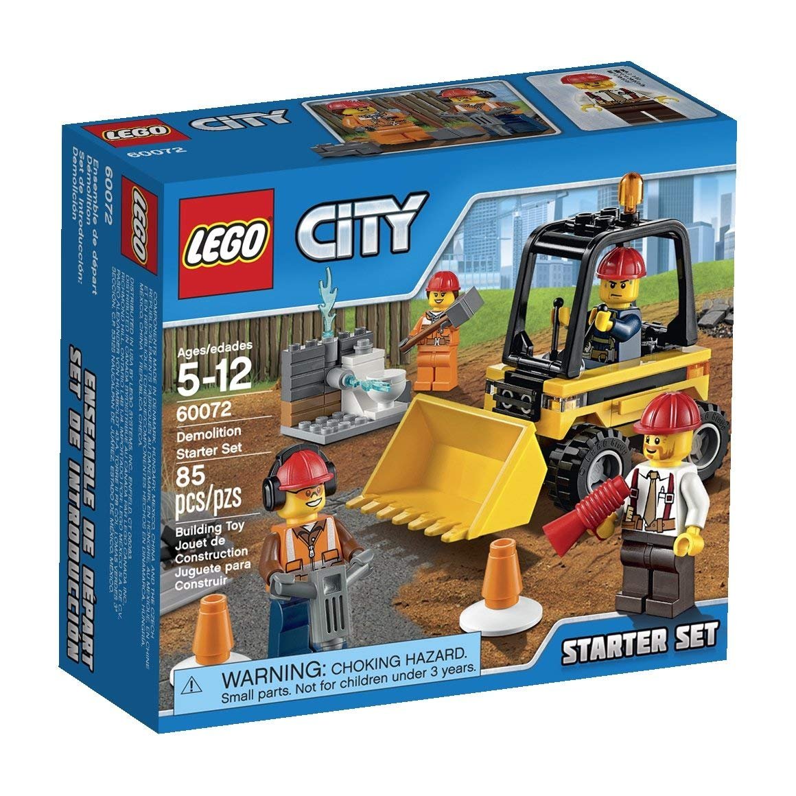 LEGO 60072 City Demolition Starter Set
