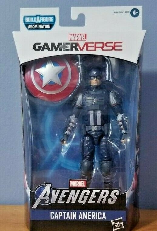 Hasbro Marvel Legends Avengers GamerVerse Wave 1 Captain America Figure (NIB)