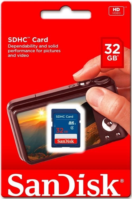SanDisk 32GB SDHC Card Class 4 Secure Digital Flash Memory SDSDB 032G
