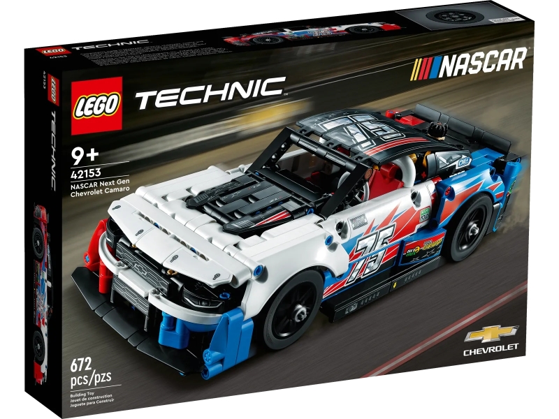 LEGO Technic Series 42153 NASCAR Next Gen Chevrolet Camaro ZL1