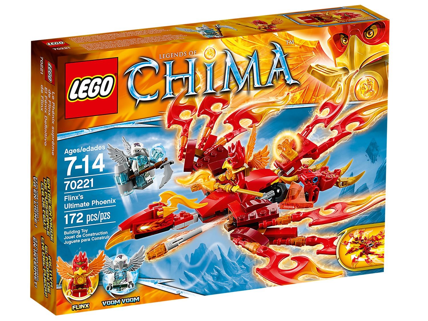 LEGO Chima 70221 Chima Flinx's Ultimate Phoenix