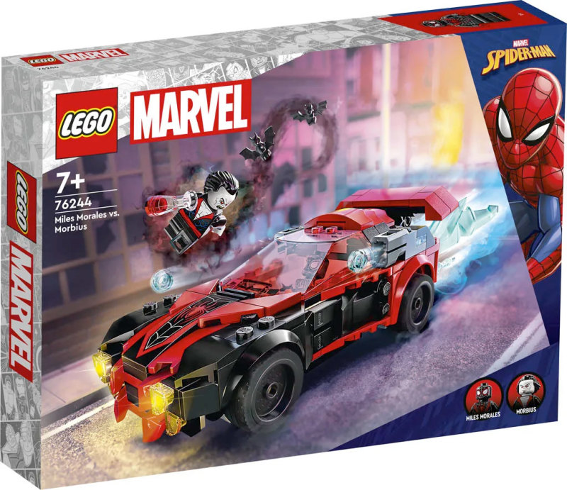 LEGO 76244 Miles Morales vs. Morbius (Marvel)