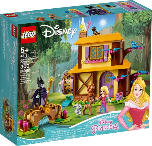 LEGO Disney Series 43188 Cabin in the Aurora Forest